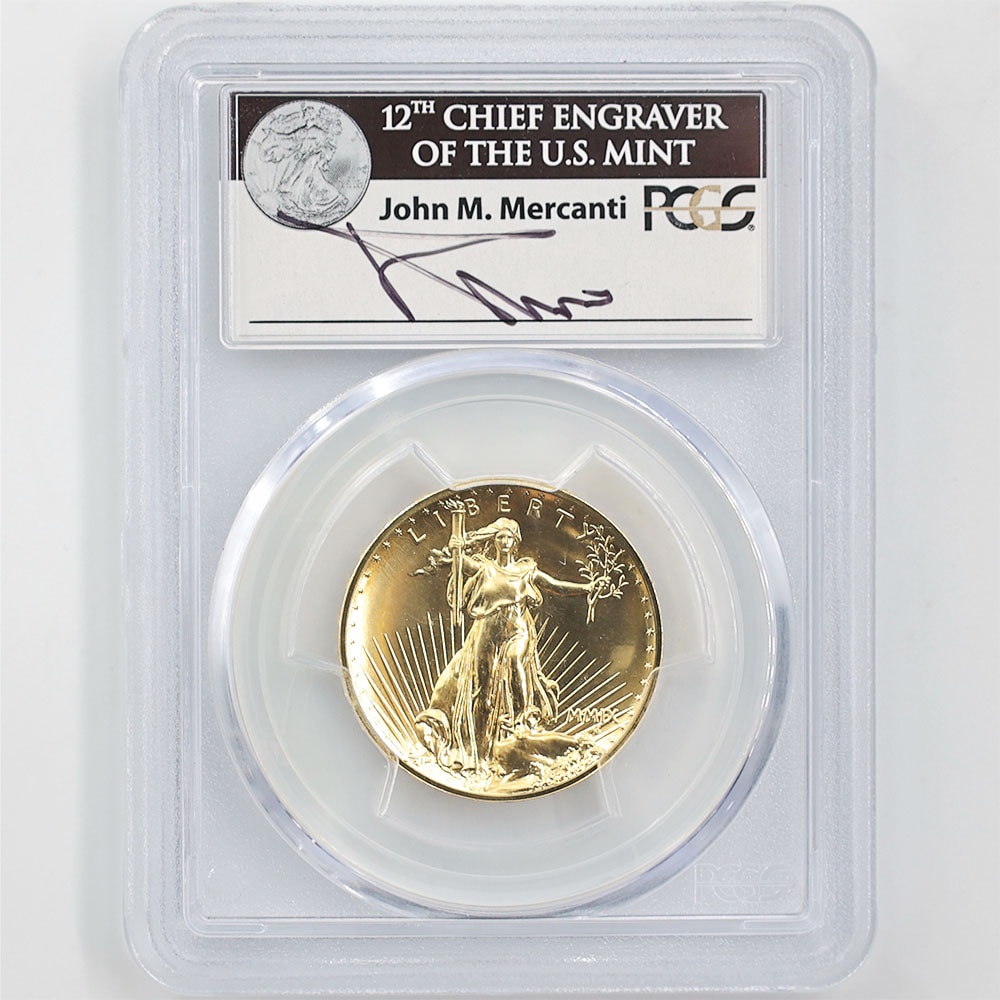 2009 United States Eagle 20 Dollars 1oz Gold Coin PCGS MS 70